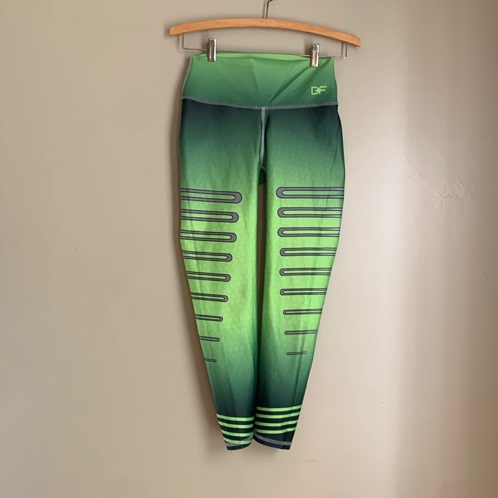 DF running compression leggings pants, baselayer ski pants